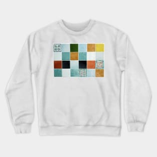 Colourful Tiles Crewneck Sweatshirt